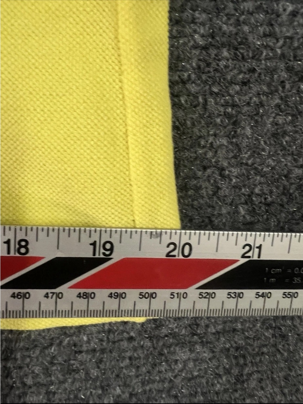 Chemise Lacoste Made In France Girls Size 7 Polo Yellow Shirt Retro Tennis Golf - Picture 8 of 9